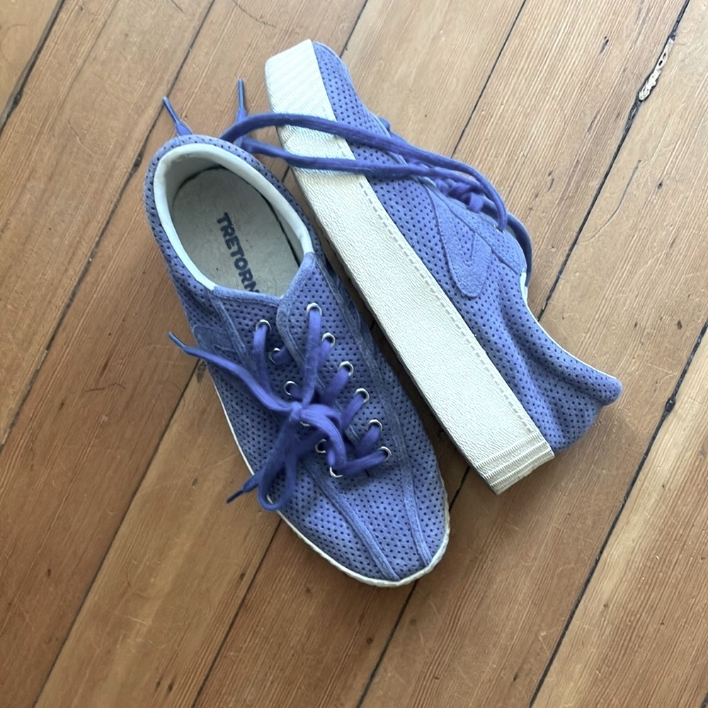 Tretorn suede Retro sneaker- 8.5